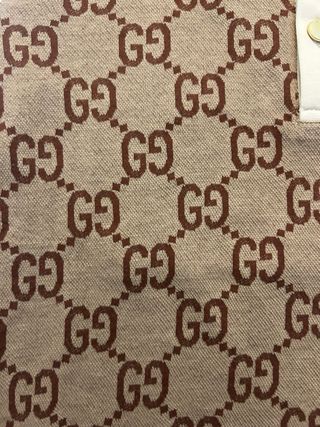 Polo Gucci GG Beige y Marrón