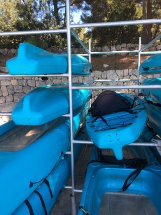 Kayaks 1 y 2 plazas fondo transparente