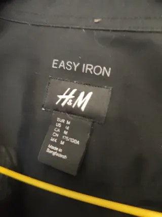 Camisa Negra H&M Talla M