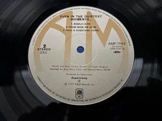 Vinilo Even in the Quietest Moments... 🇯🇵1press Lp