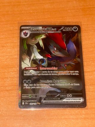 Carta Pokémon Zoroark EX de N