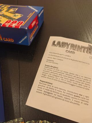 Labyrinth Card Game Ravensburger Travel