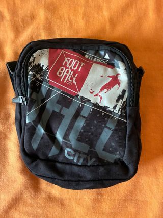 Bolso Gabol Foot Ball City Negro Multicolor
