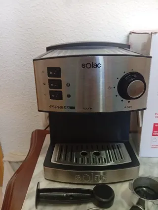Cafetera Solac Espresso 15 Bar