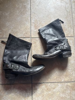 Stivaletti Marsèll neri in pelle