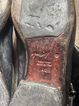 Stivaletti Marsèll neri in pelle