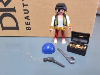 Playmobil Pirata con Tesoro y Accesorios