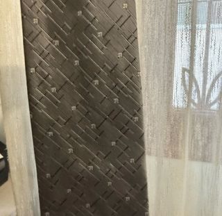 Cravatta Hermès Grigia