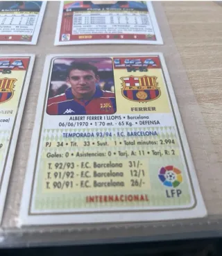 Lote cromos fútbol Barcelona Mundicromo + regalo