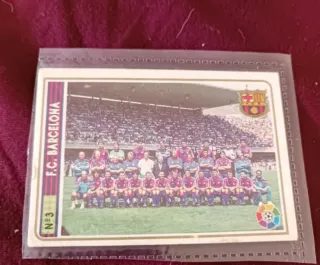 Lote cromos fútbol Barcelona Mundicromo + regalo