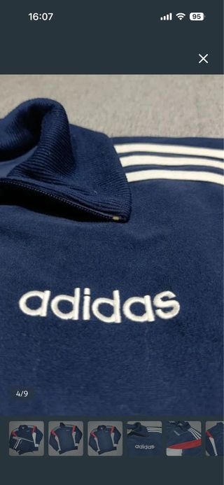 Abbigliamento sportivo Adidas Challenger blu/rosso originale 186cm