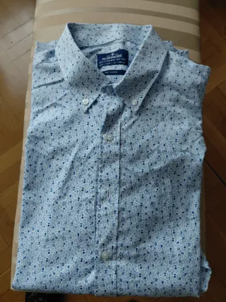 Camisa estampada azul Rushmore hombre