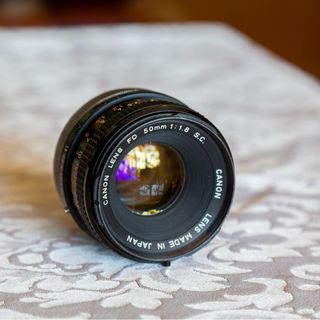 Objetivo Canon FD 50mm f1.8 S.C.
