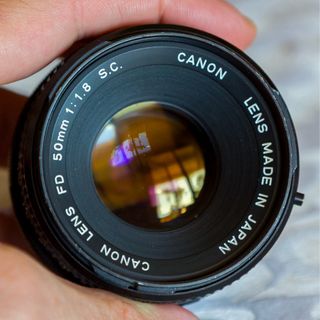 Objetivo Canon FD 50mm f1.8 S.C.