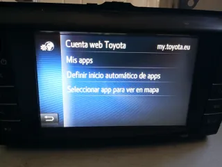 Pantalla navegador GPS Toyota Rav4 xa40 touch&go 2