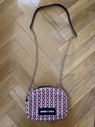 Bolso Bimba y Lola multicolor y Cadena Dorada