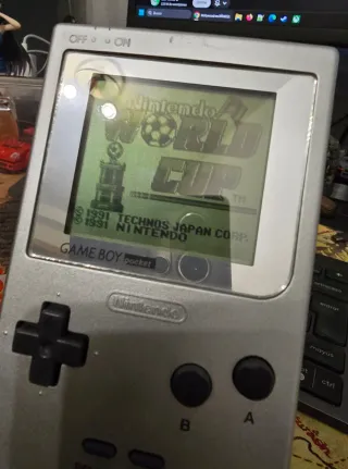 Nintendo Game Boy Pocket Plata