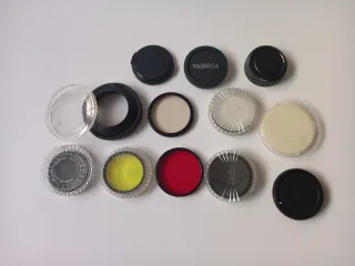 Asahi Pentax KX con accesorios