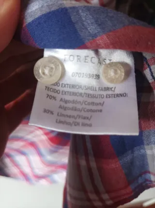 Camisa de cuadros Forecast