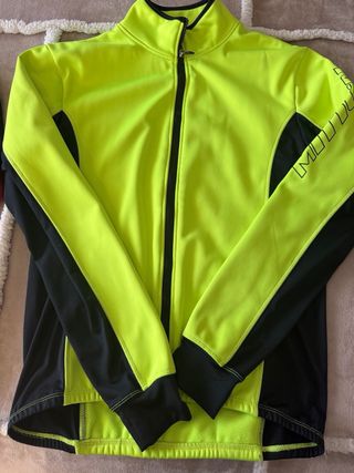 Maillot Ciclismo Amarillo Neón y Negro