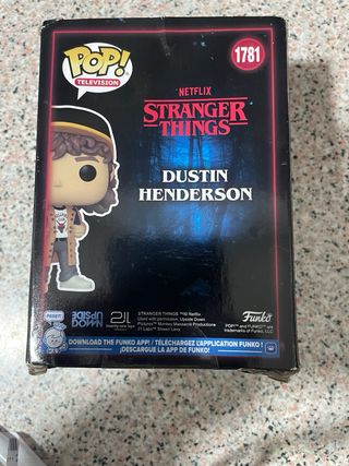 Funko Pop! Stranger Things Dustin 1781 CAJA DAÑADA