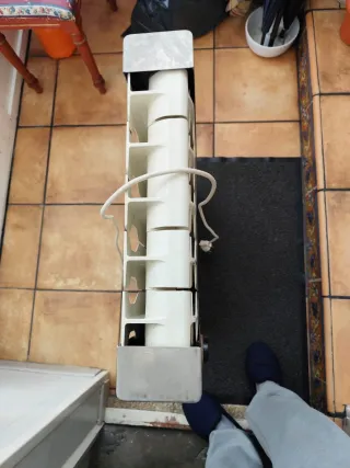 Radiador eléctrico analógico 5 elementos.