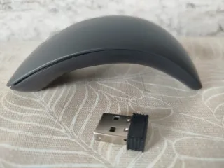 Ratón inalámbrico USB ergonómico