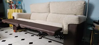Sofá 3 plazas reclinable