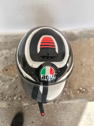 Casco Moto AGV K5 s Negro Rojo