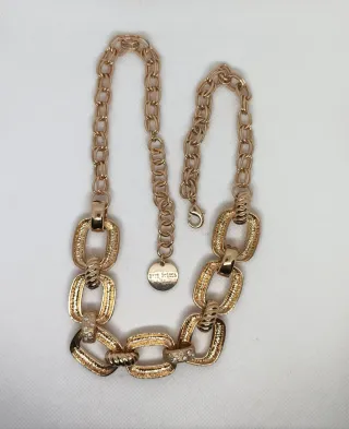 Collana Bits Pieces catena maglie dorate