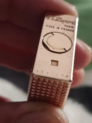 Dupont chapado en oro de 20 micras  De colección