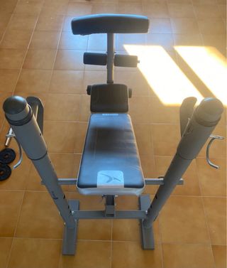 Banco Domyos BM210 + pesas 26kg - 95€ (negociable)