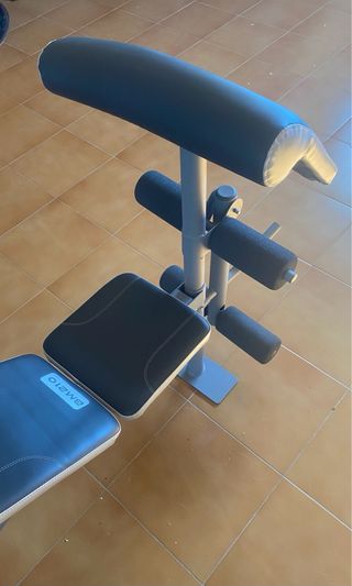 Banco Domyos BM210 + pesas 26kg - 95€ (negociable)