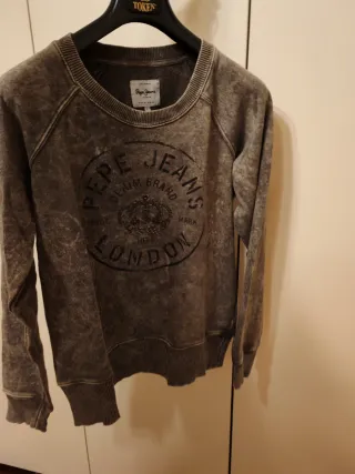 Felpa Pepe Jeans Donna Marrone Taglia L