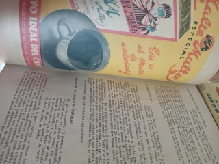 Lote de 4 revistas antiguas Menaje de los años 30