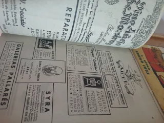 Lote de 4 revistas antiguas Menaje de los años 30