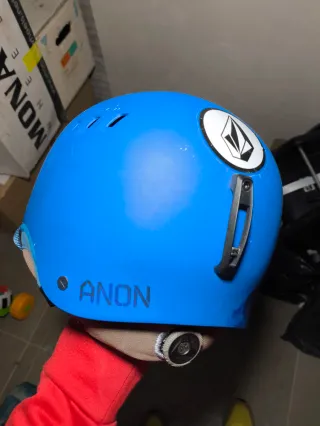 Casco Anon Snowboard Azul