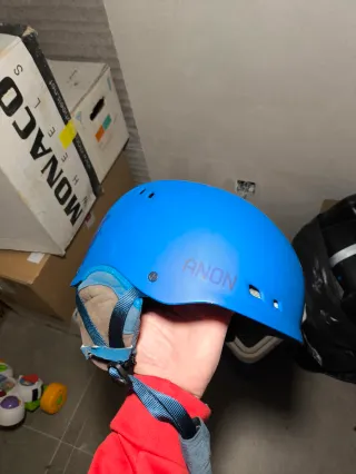 Casco Anon Snowboard Azul