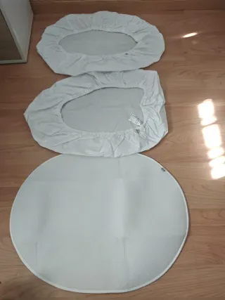 Colchón Stokke Sleepi Mini + Protector + 2 Sábanas