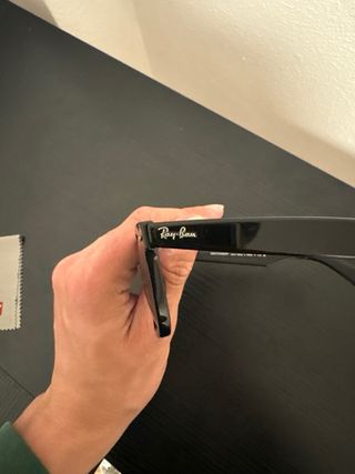 Ray-Ban Wayfarer Clásicas Polarizadas Negras