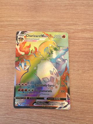 Carta Pokémon Charizard VMAX 074/073