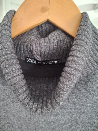 Conjunto punto Zara gris