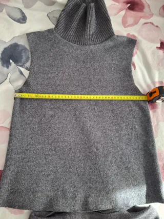 Conjunto punto Zara gris