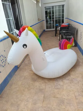 Flotador Unicornio Gigante Piscina Playa