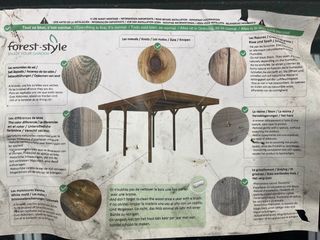 Cochera de madera NUEVA