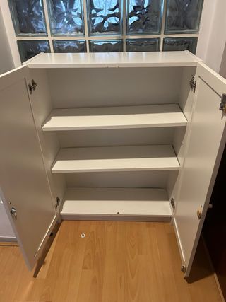 Armario blanco Ikea 3 baldas