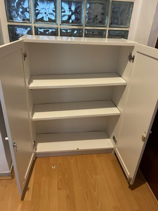 Armario blanco Ikea 3 baldas