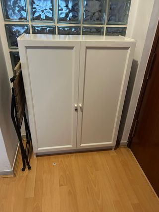 Armario blanco Ikea 3 baldas