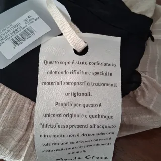 Manila Grace gonna tg  IT 42 beige/nero