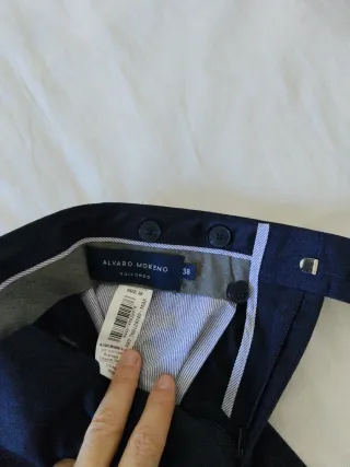 Chaqué Azul Álvaro Moreno